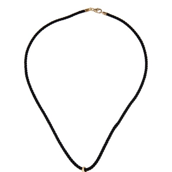 BACCARAT 18K 750 YELLOW GOLD CHARM CRYSTAL HEART PENDANT NECKLACE - Picture 6 of 9